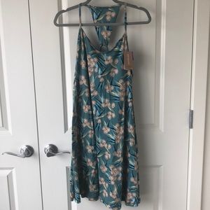 NWT Patagonia Teal Edisto Dress